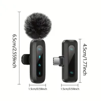 K9 Wireless Microphone професионален безжичен микрофон за мобилен телефон